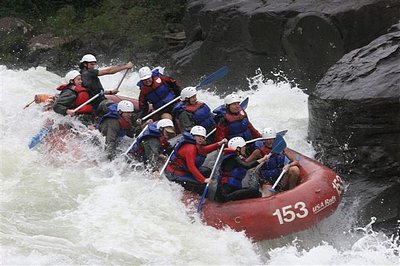 Rafting on the Upper Galley with my friends!
